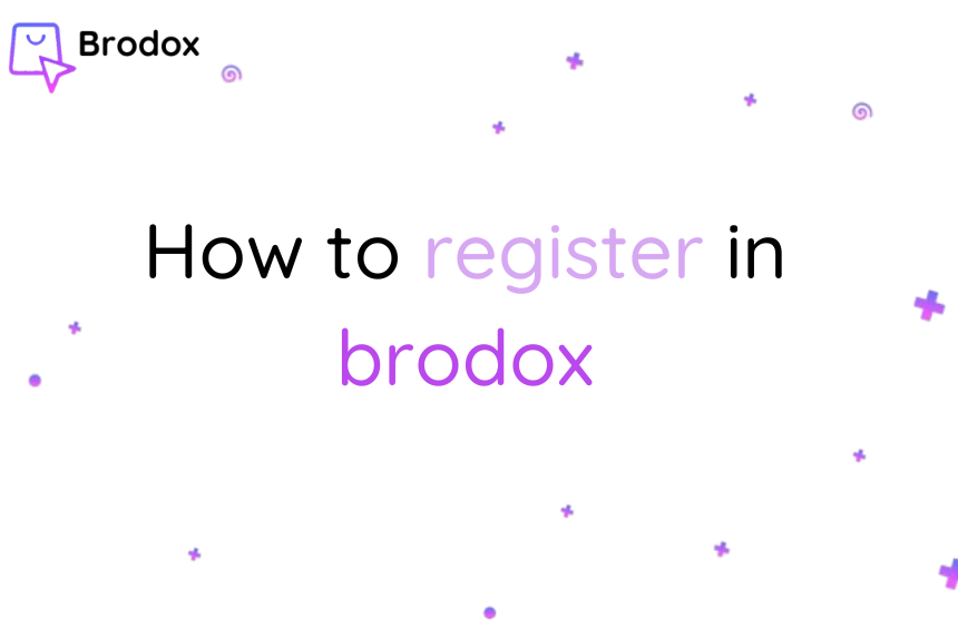 How to Register in Brodox